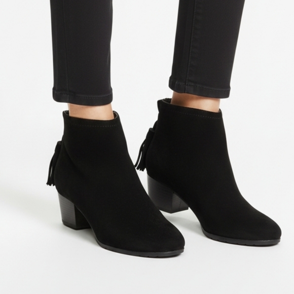 Kenneth Cole Reaction Pil Age Black Ankle Boots - Picture 1 of 16